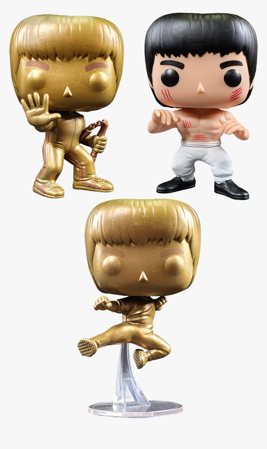Bruce Lee Gold Pop Vinyl, HD Png Download