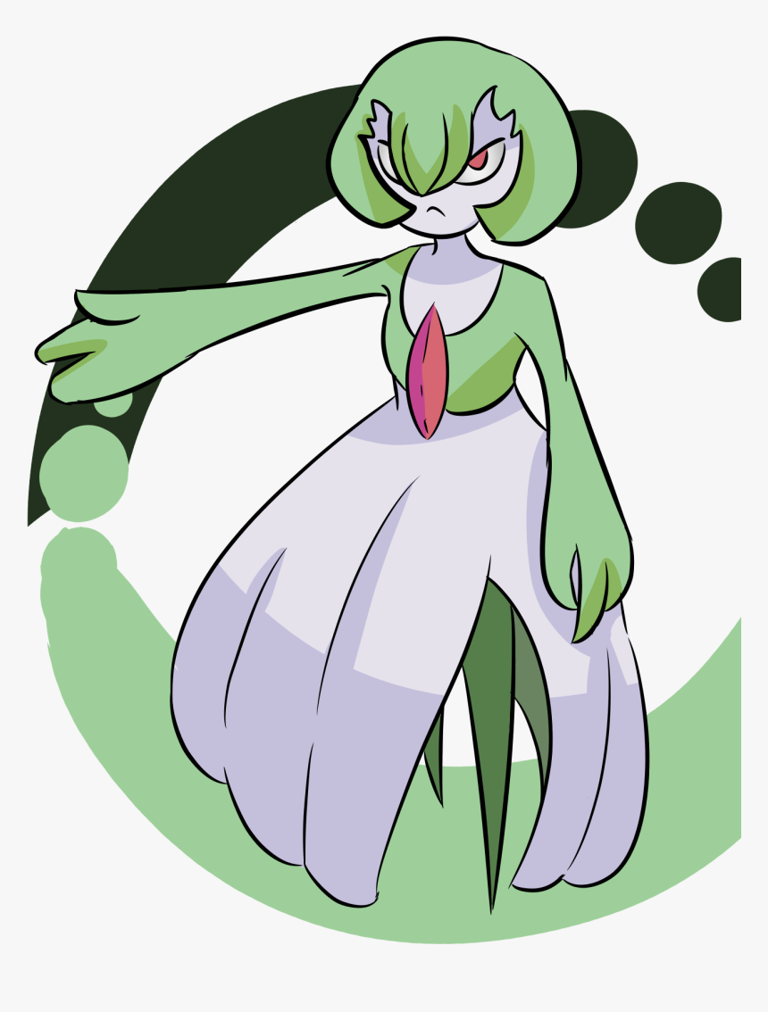 Gardevoir - Cartoon, HD Png Download