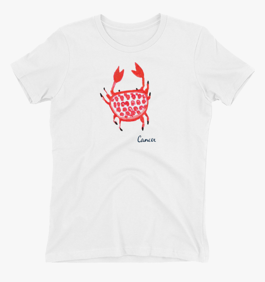 Cancer Tshirt Mockup Flat Front White, HD Png Download
