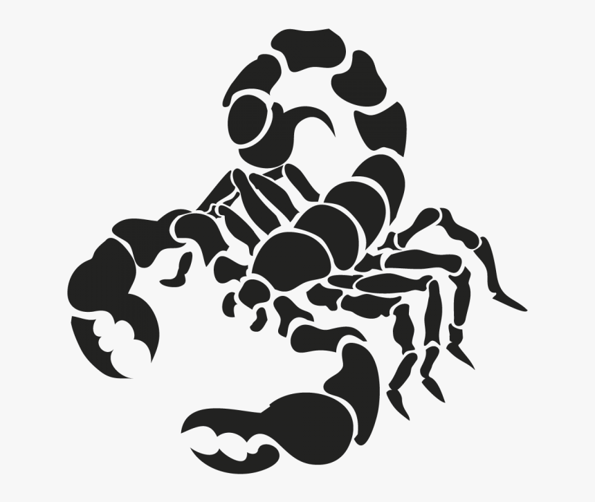 Cancer Astrology Png Download - Scorpion Vector, Transparent Png