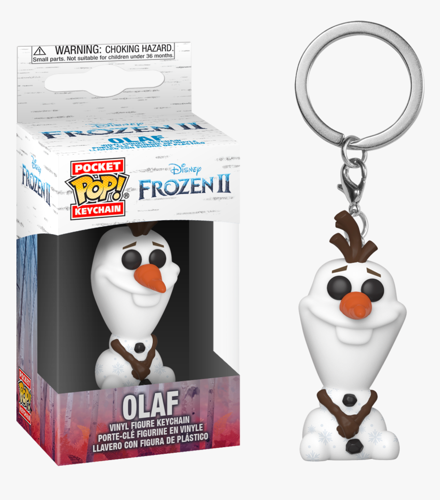 Olaf Pocket Pop Vinyl Keychain - Frozen 2 Funko Pop, HD Png Download