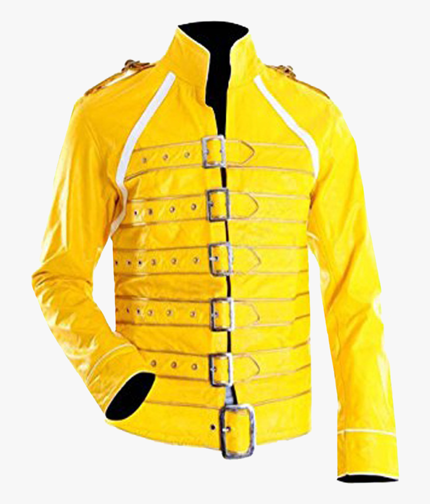 Freddie Mercury Yellow Jacket , Png Download - Yellow Military Jacket, Transparent Png