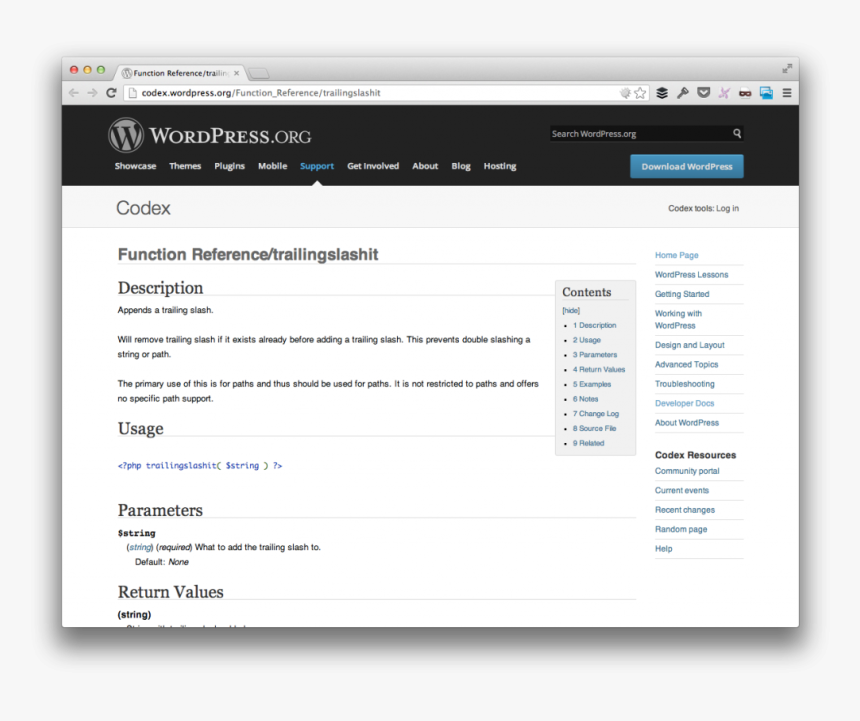 Trailingslash It In Wordpress - Rails Better Errors, HD Png Download