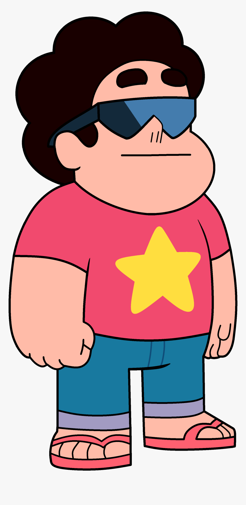 Steven Bucks Sunglasses 260315wd - Steven Universe Wearing Hoodie, HD Png Download