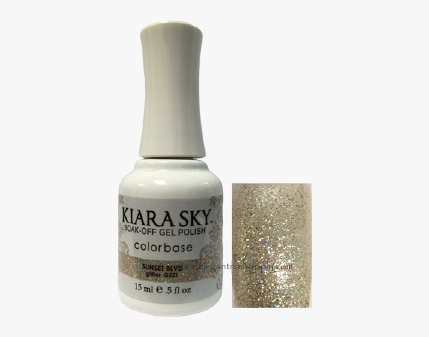 Kiara Sky Blue Gel Polish, HD Png Download