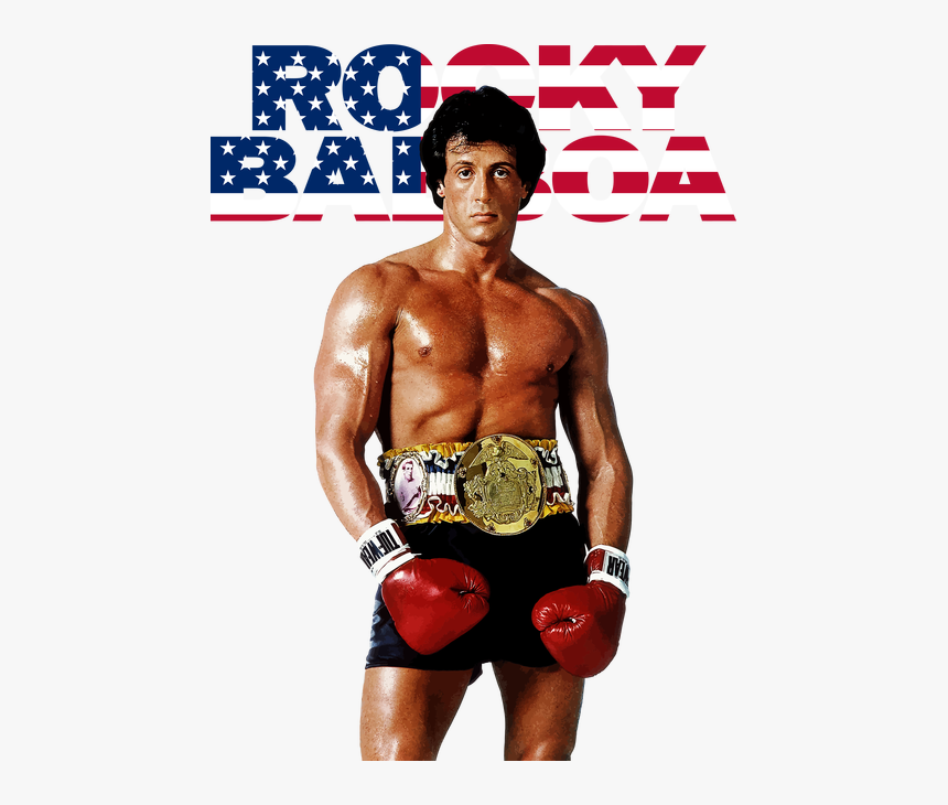Rocky Usa Póló Minta - Rocky Balboa, HD Png Download
