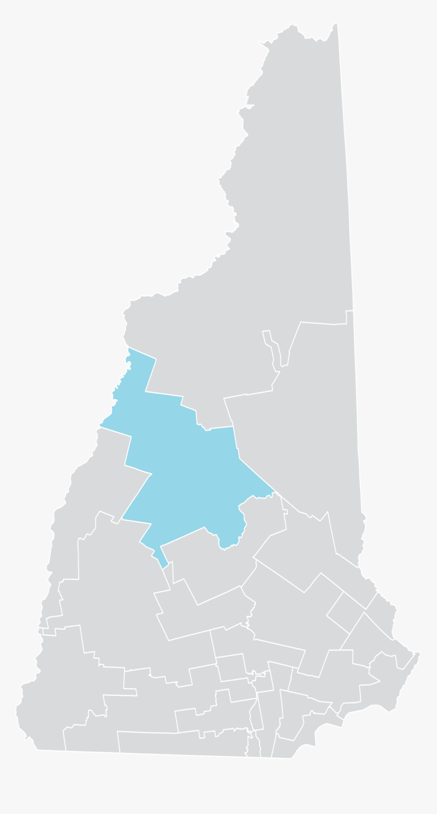 Map Of New Hampshire, HD Png Download