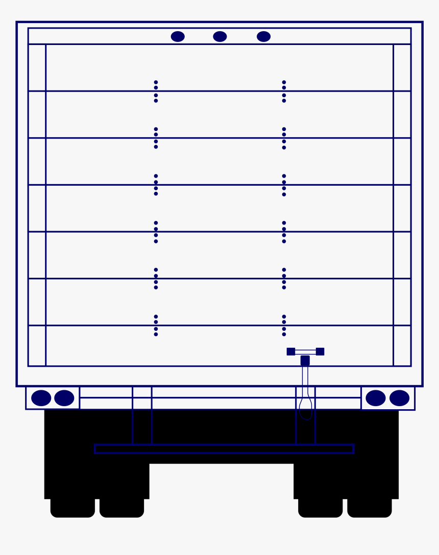 Box Truck Door Png, Transparent Png