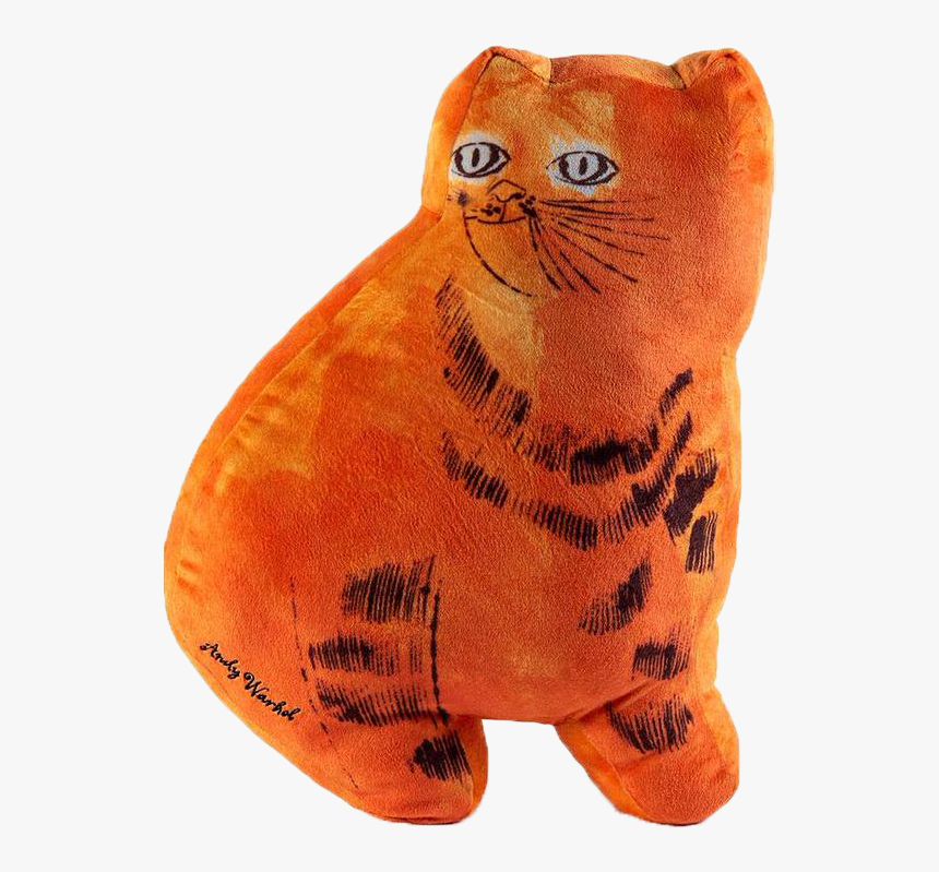 Cat Plush Orange, HD Png Download