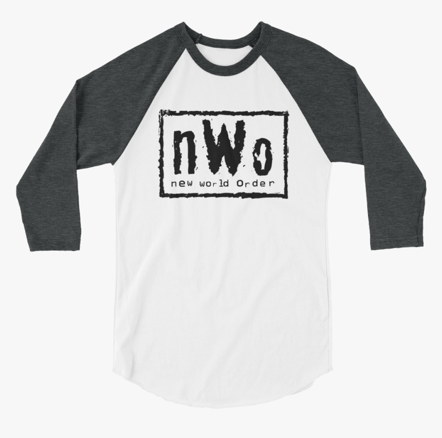 Nwo Logo 3/4 Sleeve Raglan T-shirt 
 Class - Funny Softball Catcher Shirts, HD Png Download