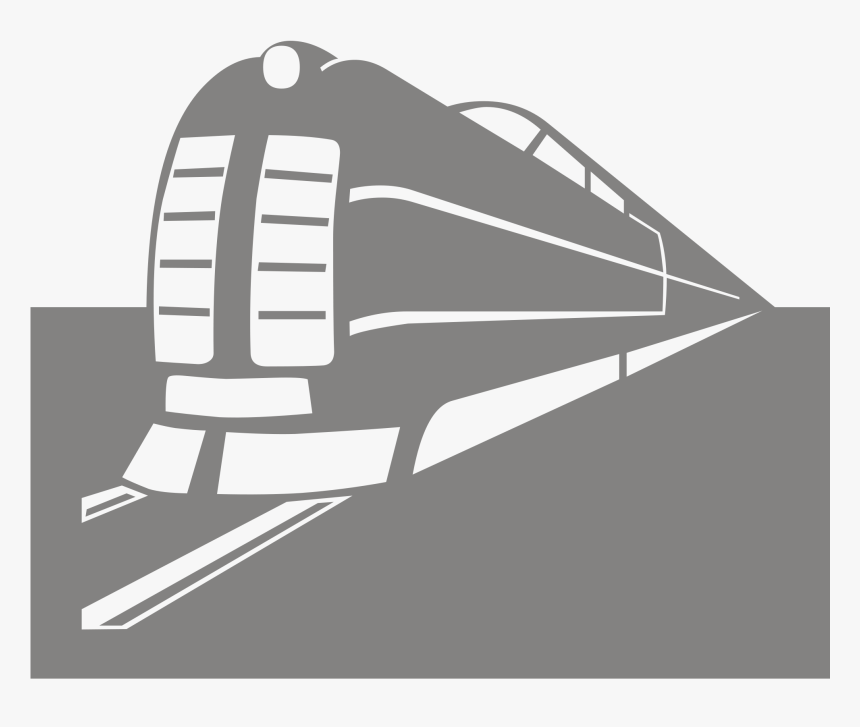 Train Silhouette Png, Transparent Png