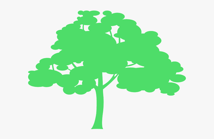 Irange Tree Silhoutte, HD Png Download