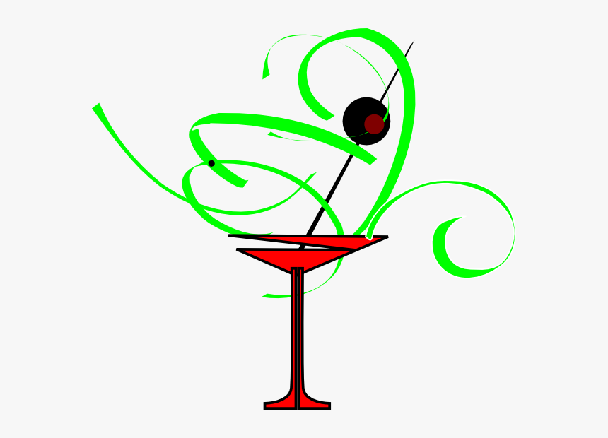 Bachelorette Party Martini Glasses Clipart , Png Download - Party Cocktail Glass Png, Transparent Png