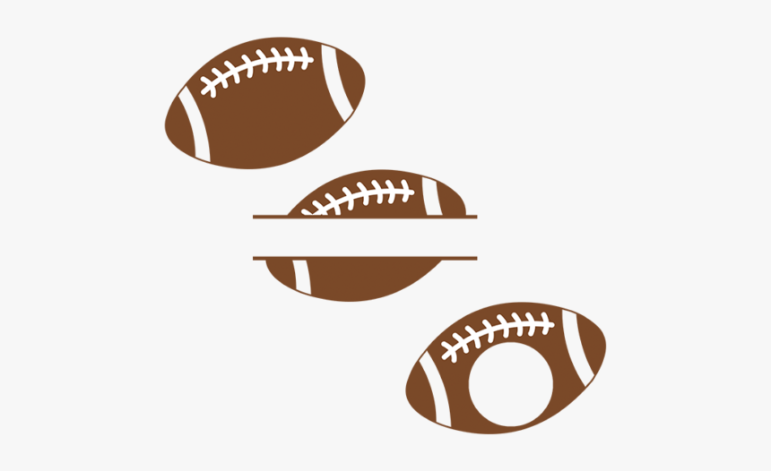 Free Football Cut File, HD Png Download