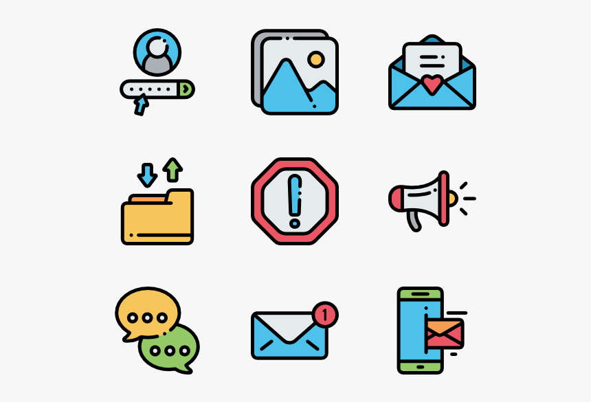 Email - England Icon Pack Png, Transparent Png