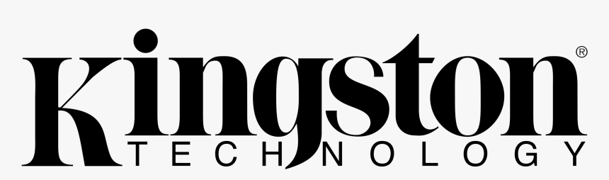 Kingston Logo Black And White - Kingston Technology, HD Png Download