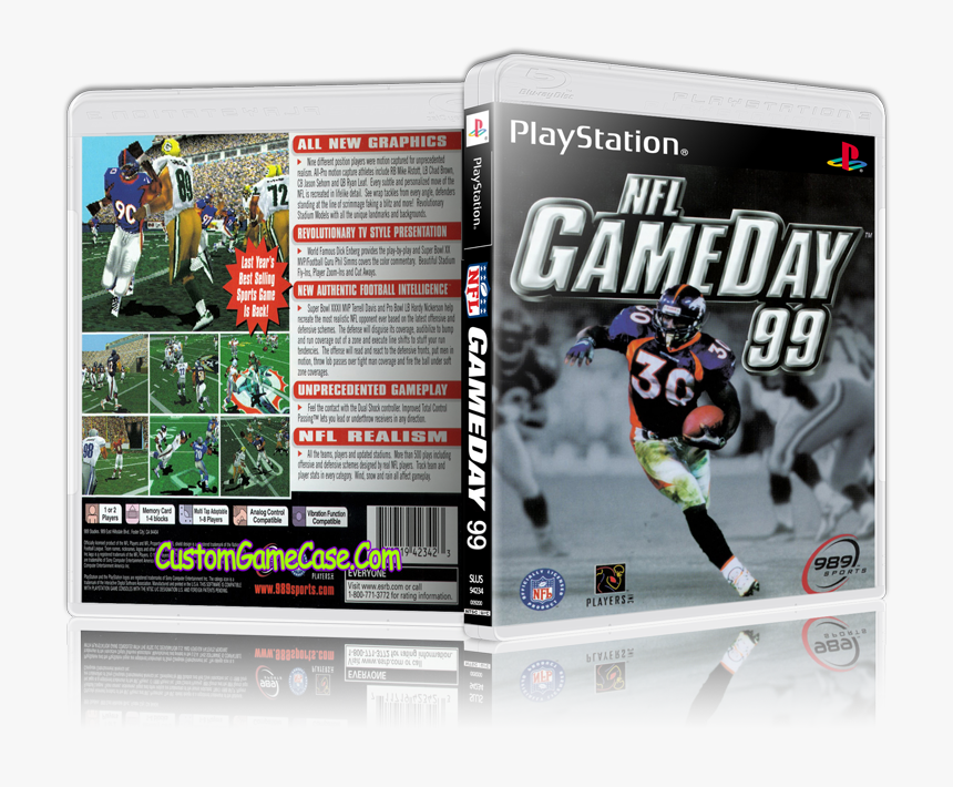 Nfl Gameday 99 , Png Download - Nfl Gameday 99 Psx, Transparent Png