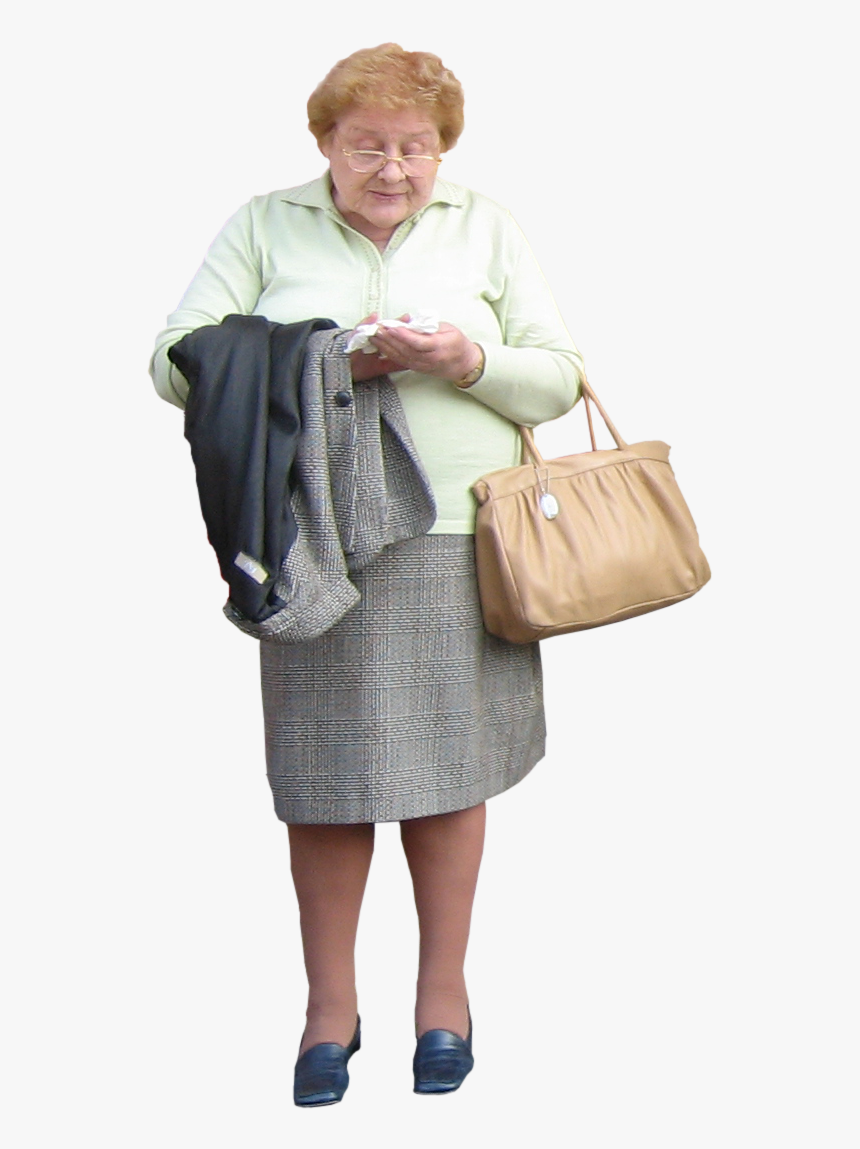 Have You Read This Hilarious Jason Bourne Skills Of - Old Lady With Purse, HD Png Download
