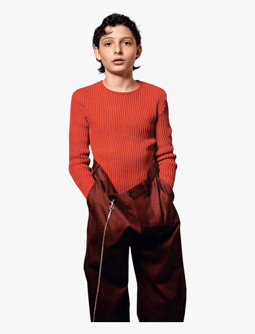 Finn Wolfhard Magazine Cover, HD Png Download