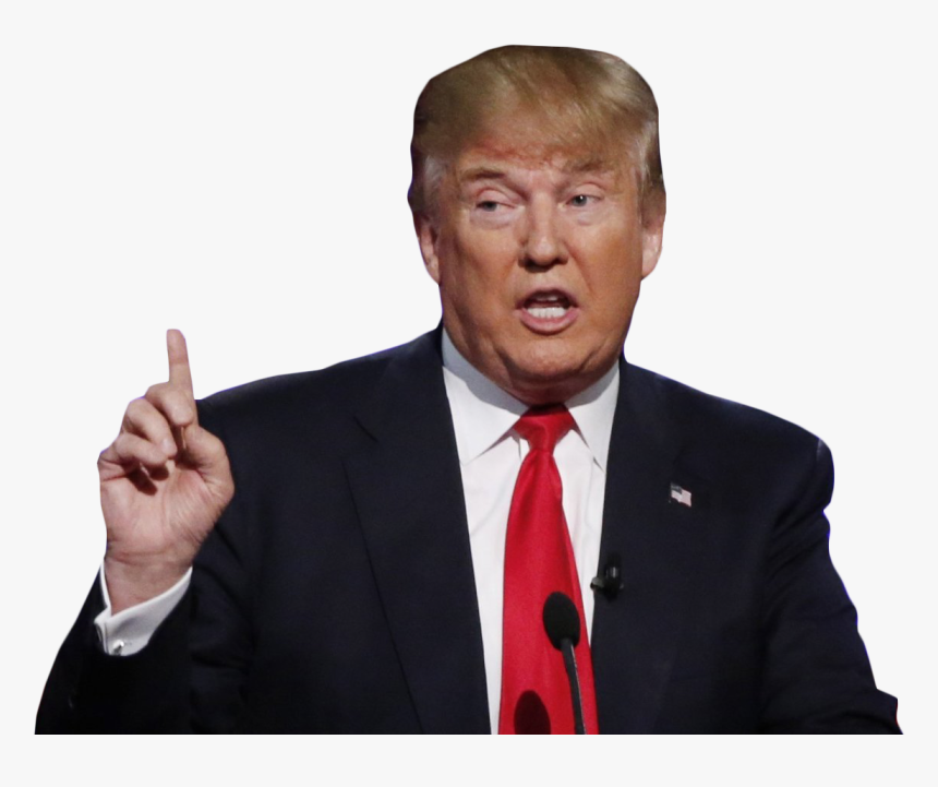 Donald Trump, What Left Unsaid The First Presidential - Donald Trump Debating Transparent, HD Png Download