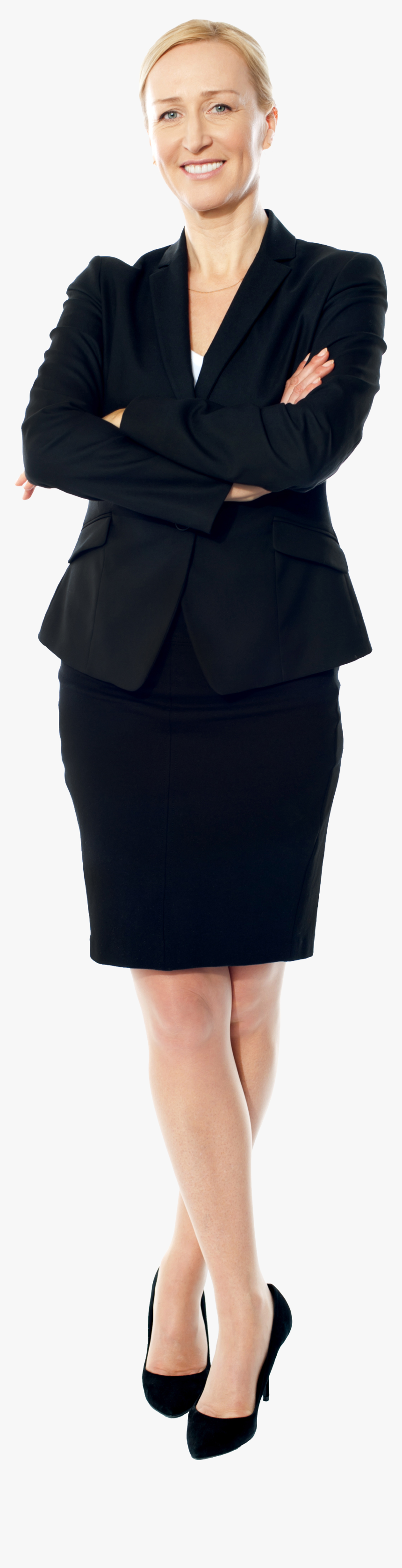 Standing Women - Business Woman Sucessfu, HD Png Download