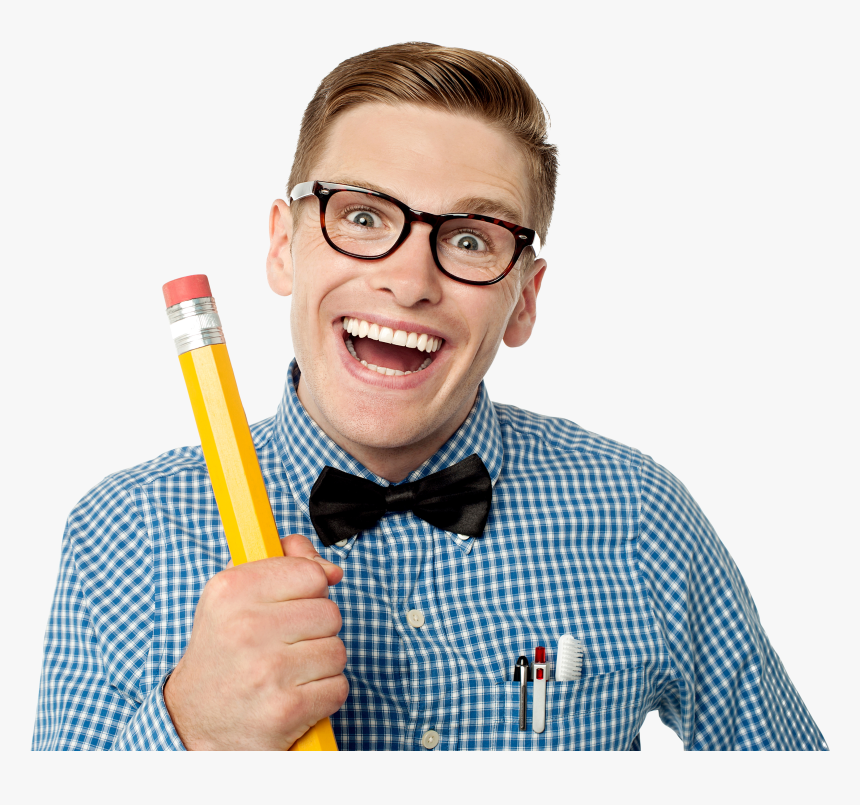 Nerd Laughing, HD Png Download