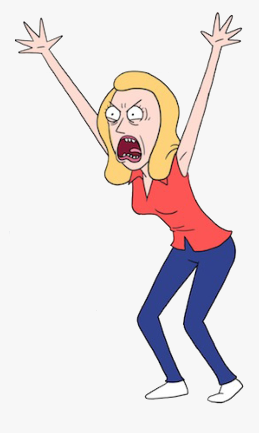 Beth Rick And Morty Characters, HD Png Download
