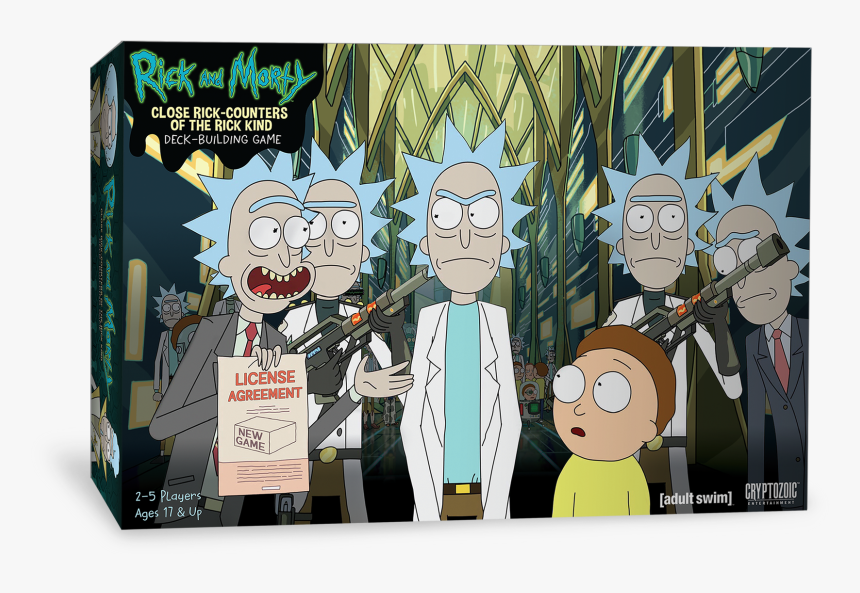Rick And Morty - Rick And Morty Deck Building Game, HD Png Download