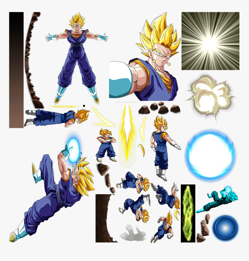 Vegito Dokkan Assets, HD Png Download