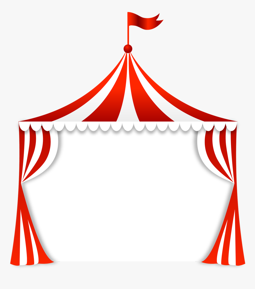 Molduras Em Png Tema - Circus Tent Png, Transparent Png