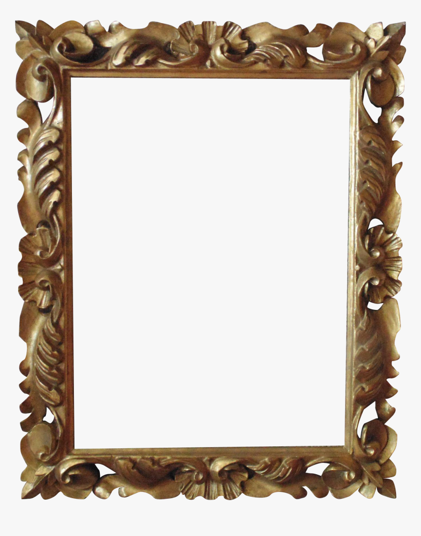 Ouro Moldura De Espelho De Imagem Png Artes Png - Mirror Frame Vector Png, Transparent Png