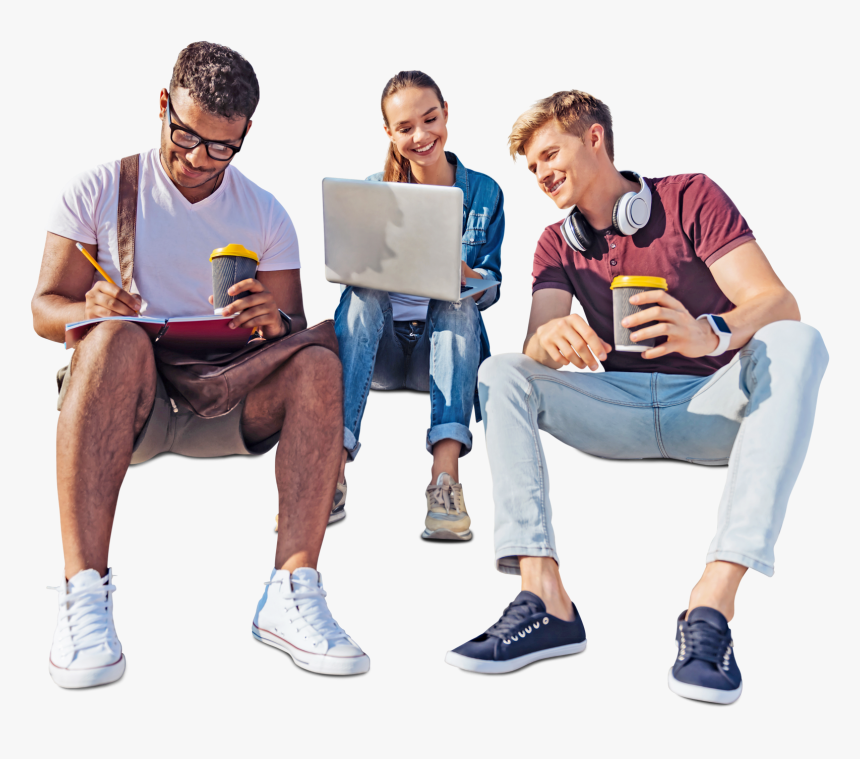 Transparent Student Group Clipart - Cut Out People Working, HD Png Download