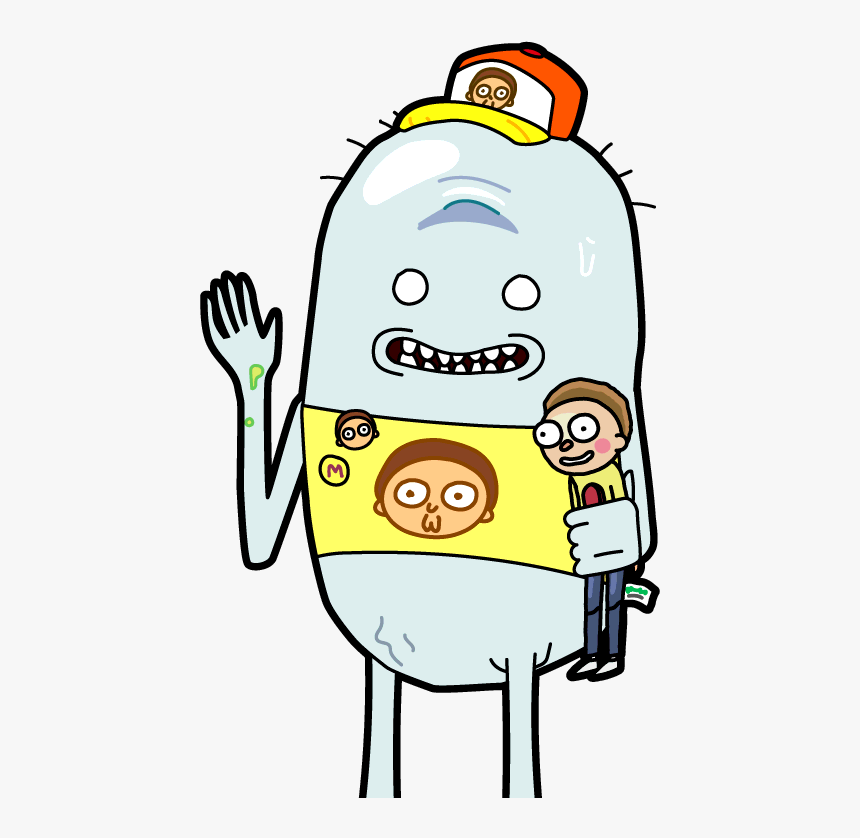 Rick And Morty Jelly Bean Png Clipart , Png Download - Bean From Rick And Morty, Transparent Png