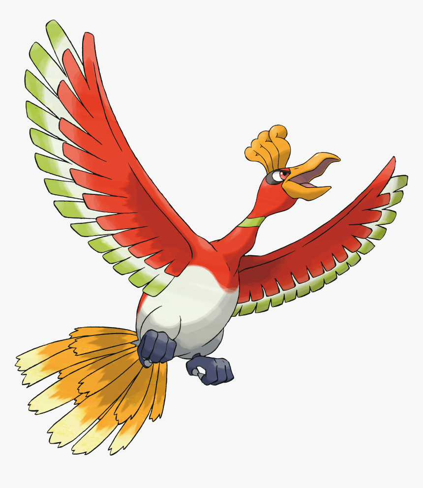 Ho Oh Pokemon, HD Png Download