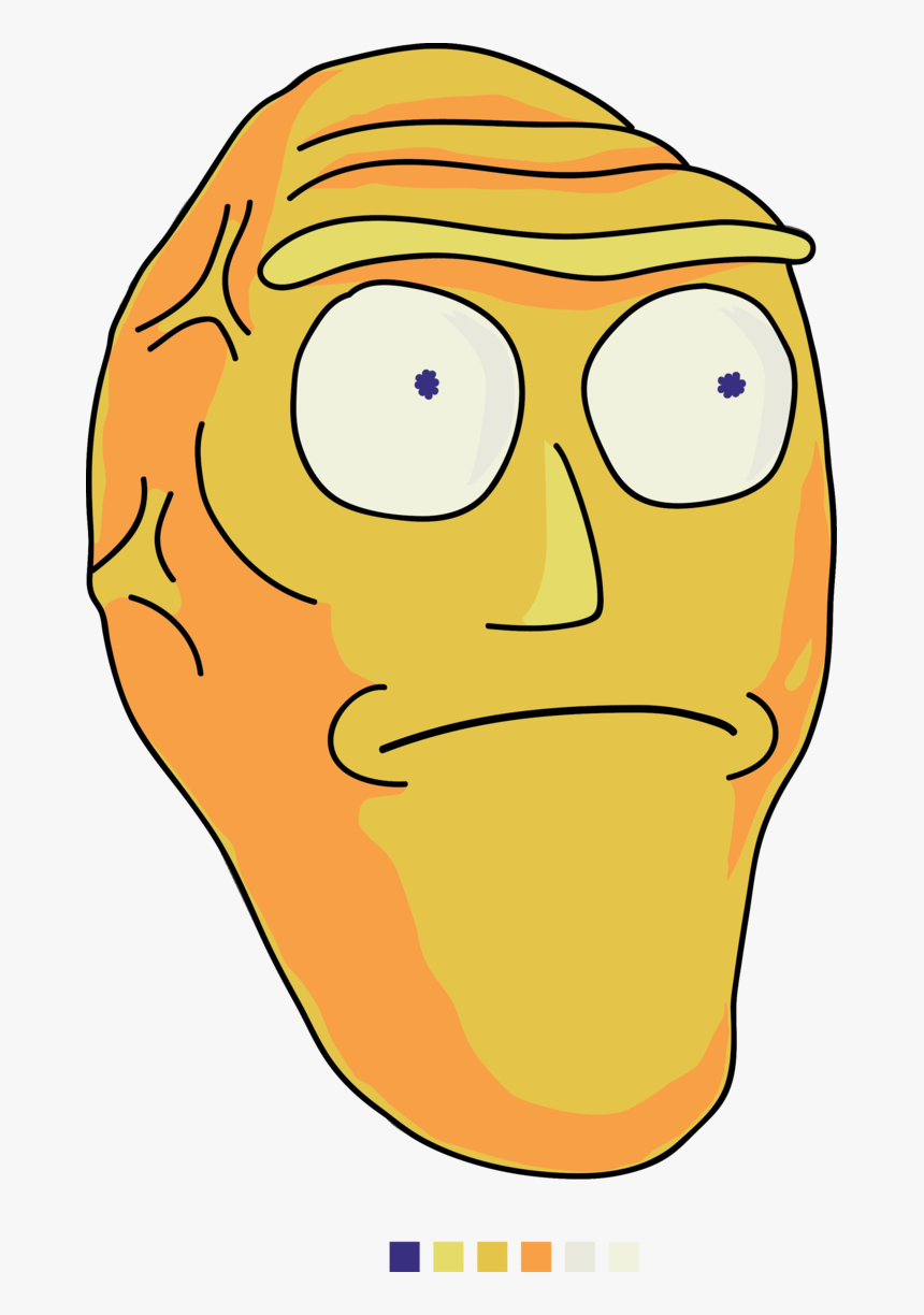 Rick And Morty Png Png Free Download - Rick And Morty Planet Head, Transparent Png
