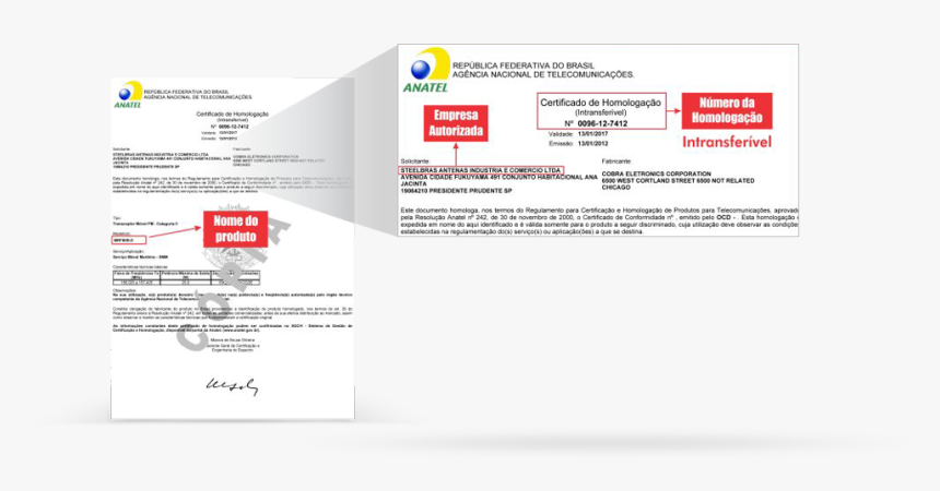 Código De Homologação Anatel, HD Png Download