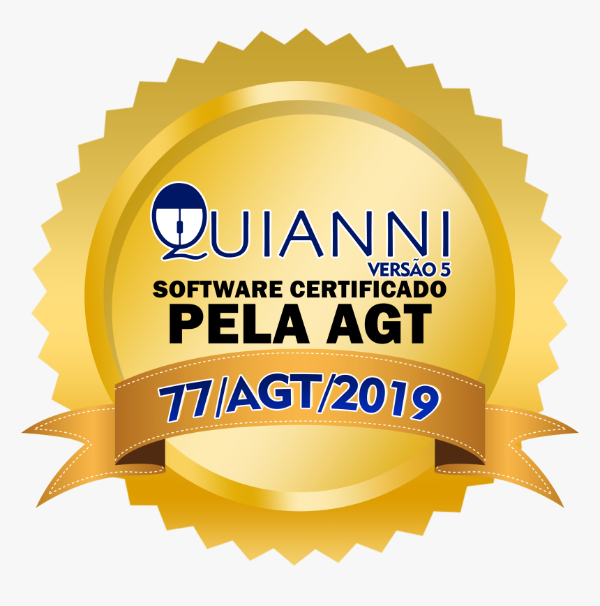 Quianni Software Certificado Pela Agt, HD Png Download