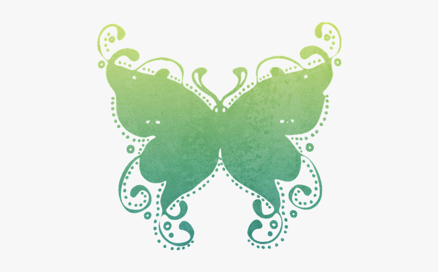 Mariposas Color Menta Png, Transparent Png