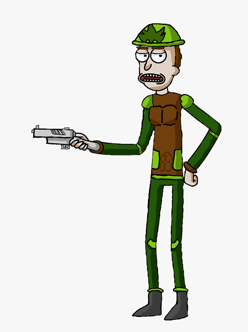 גנרל העצים ריק ומורטי/tree General Rick And Morty - Cartoon, HD Png Download