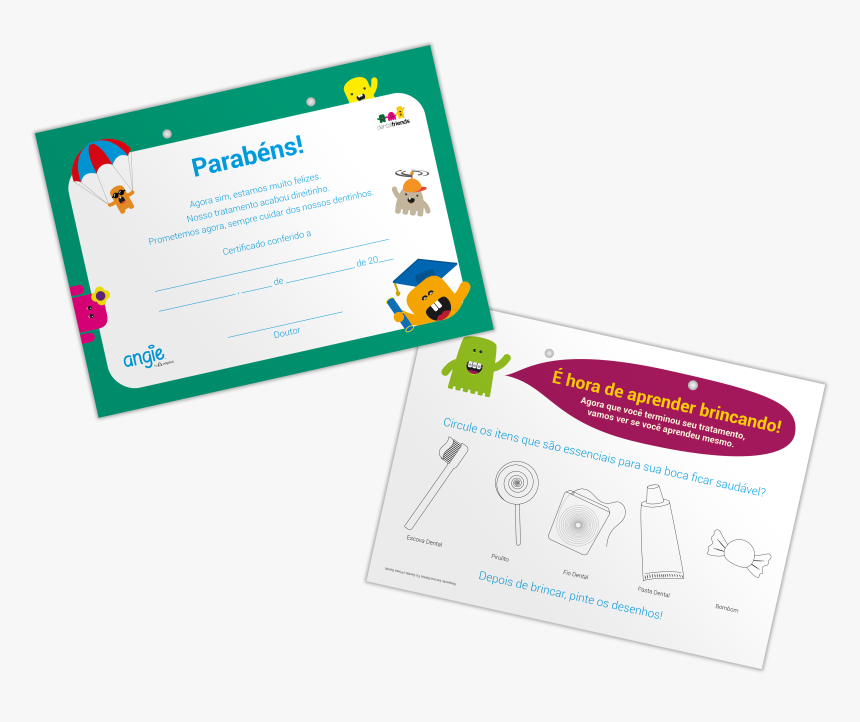 1602260358 995 Angie Certificado De Conclusao De Tratamento - Certificado De Conclusao De Tratamento, HD Png Download