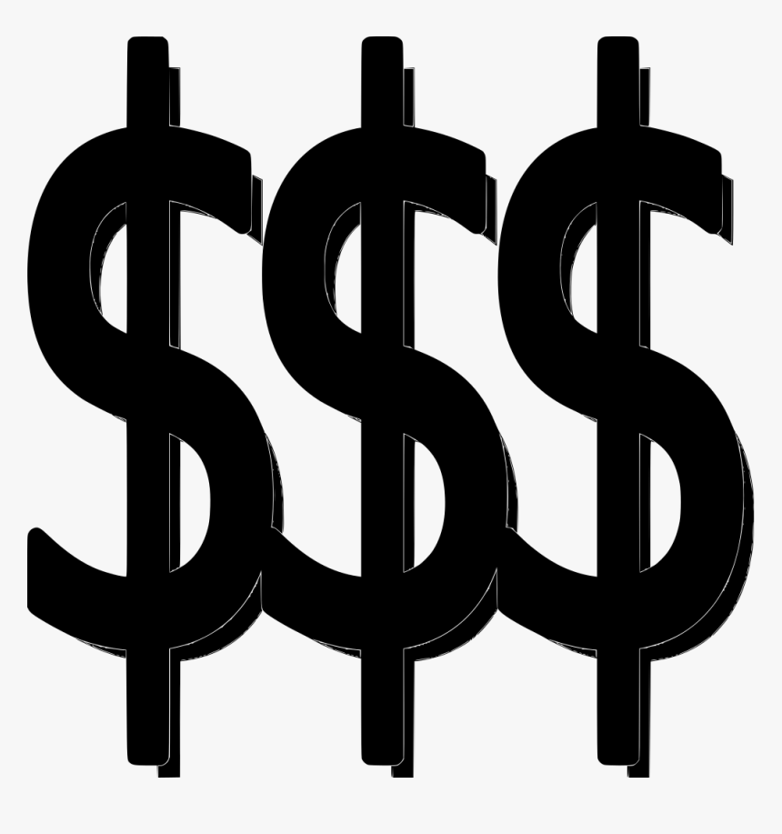 Cartoon Transparent Money Sign, HD Png Download