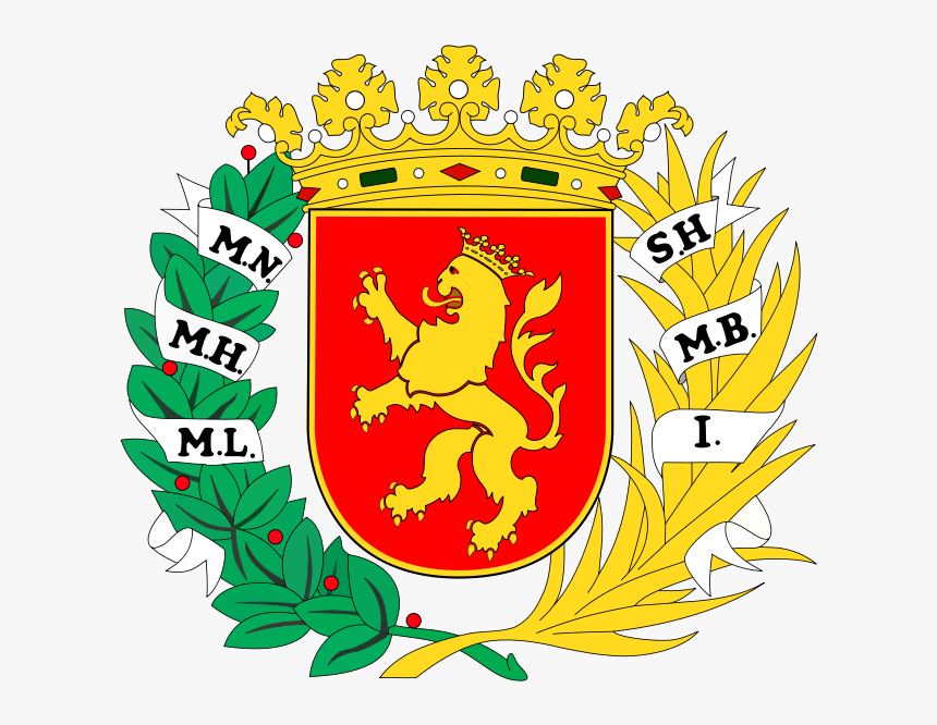 Dragon On The Spain Flag, HD Png Download