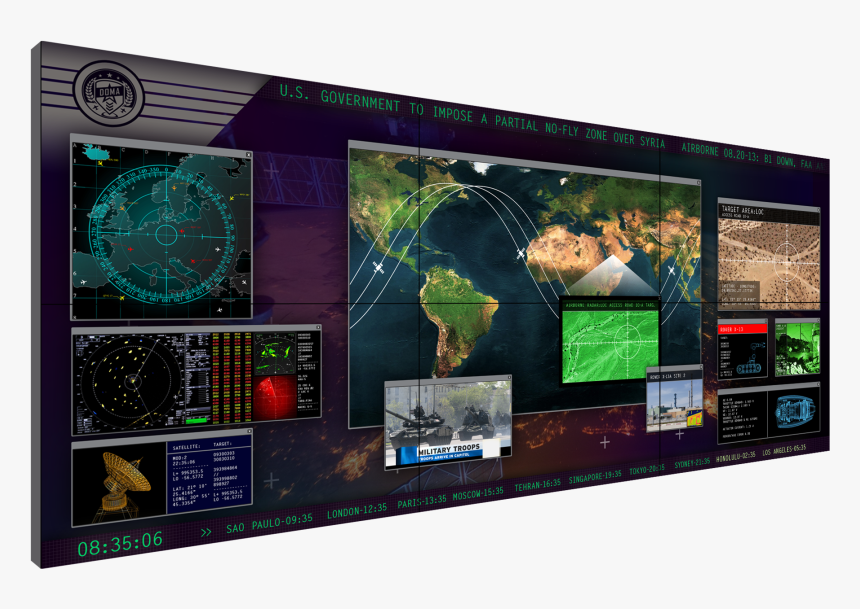 Planar Video Walls, HD Png Download