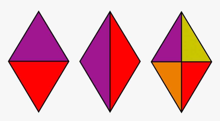 Diagonais Vertical E Horizontal - Imagenes De Un Losango, HD Png Download