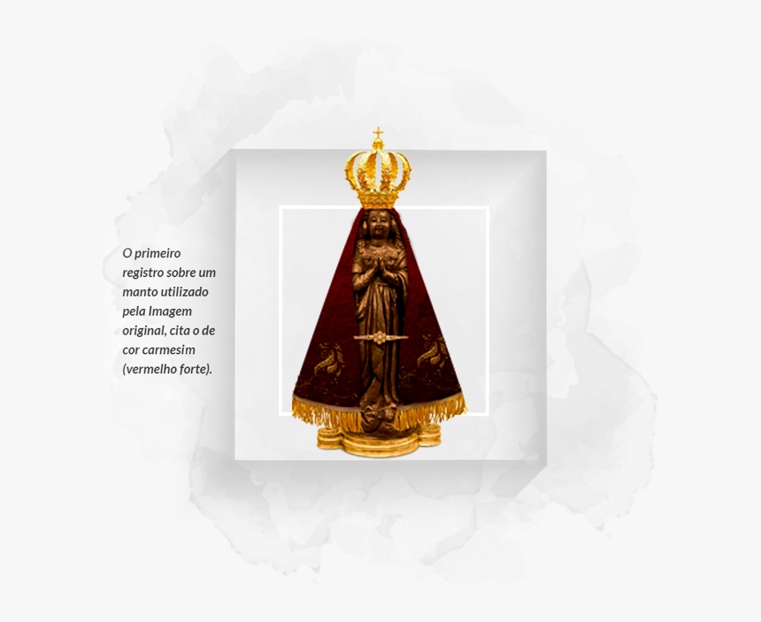 Os Mantos Da Mãe Aparecida - Dia De Nossa Senhora, HD Png Download