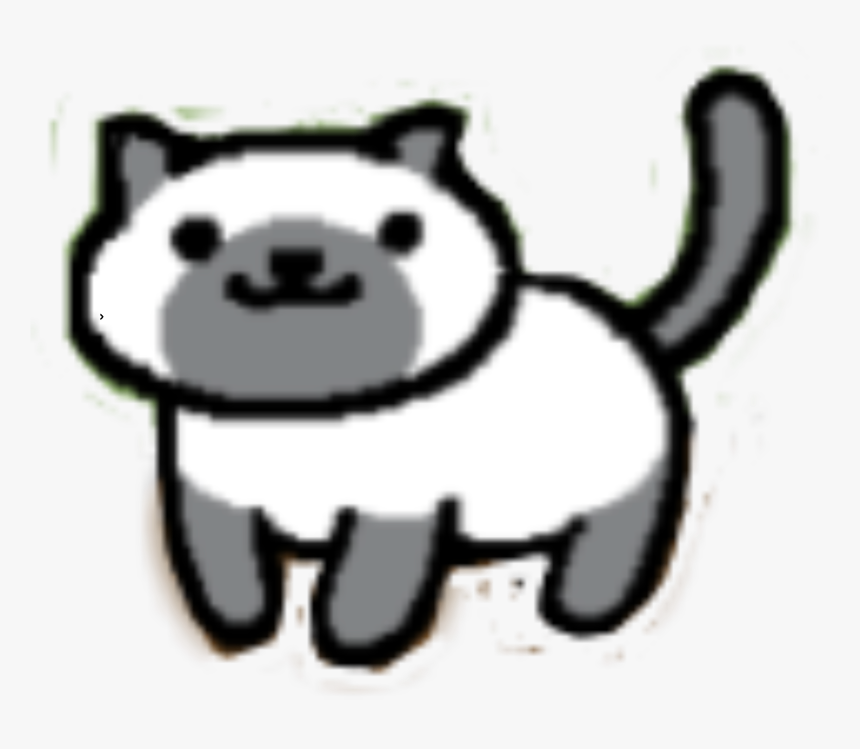 #neko #atsume #marshmallow #cat #kitty #game #freetoedit - Discord Neko Atsume Emoji, HD Png Download