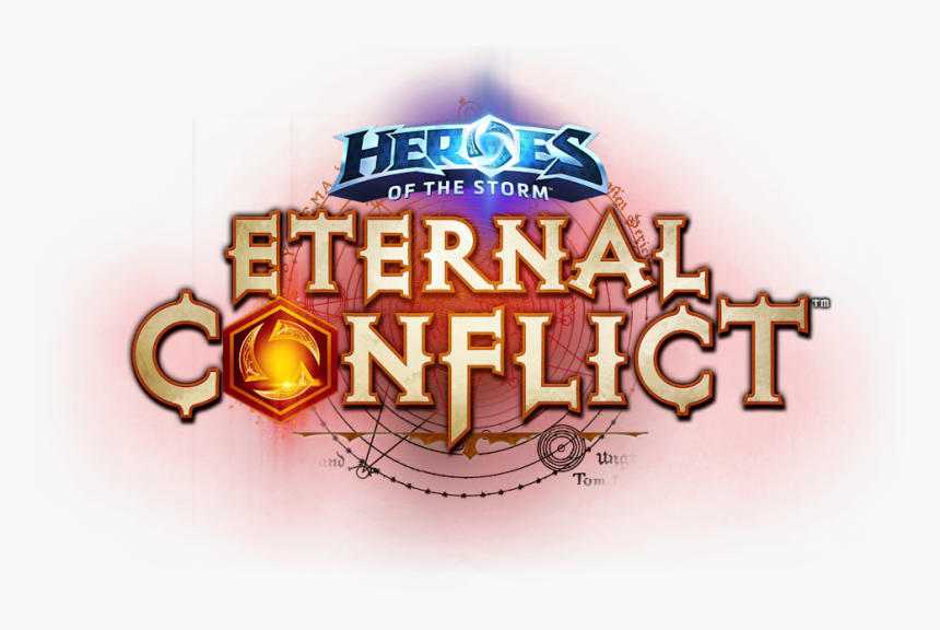 Heroes Of The Storm Logo Png - Heroes Of Storm Eternal Conflict Logo, Transparent Png