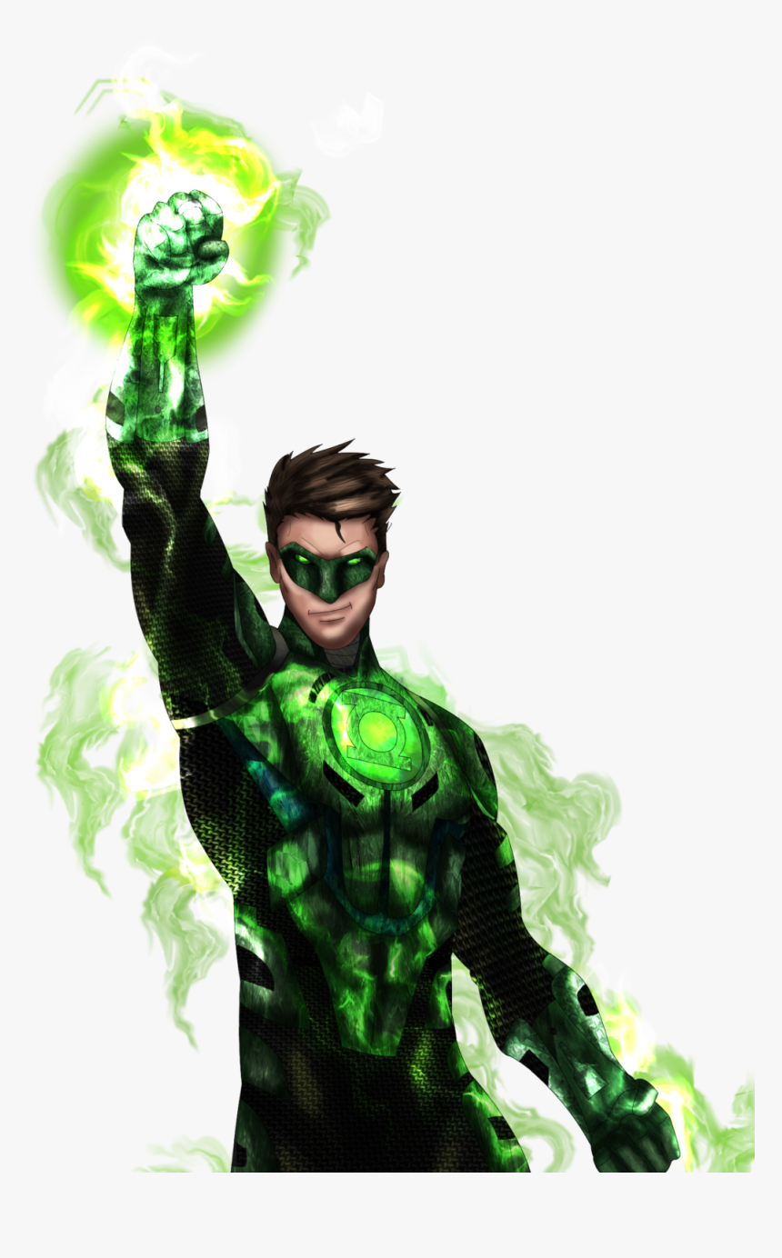 Green Lantern Comic Png, Transparent Png