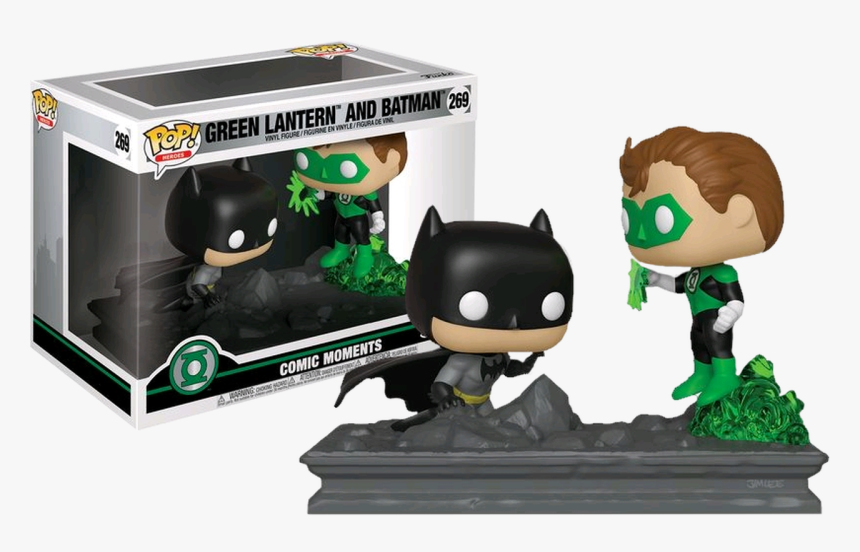Green Lantern And Batman Jim Lee Collection Comic Moments - Funko Jim Lee Green Lantern, HD Png Download