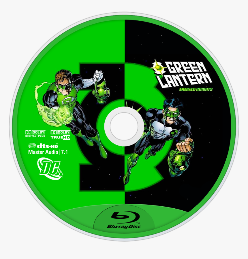 Image Id - - Blu Ray Green Lantern Emerald Knights 2011, HD Png Download